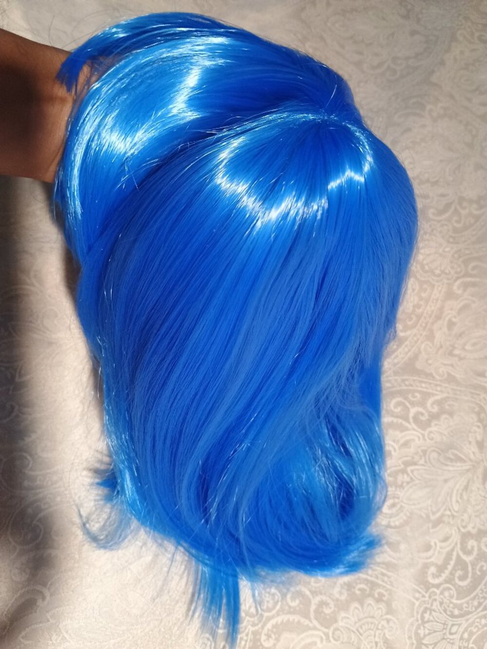 wig blue